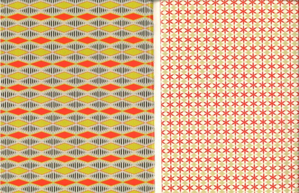 Clare Rojas Patterns (Black Line Harmony & Red Hex)