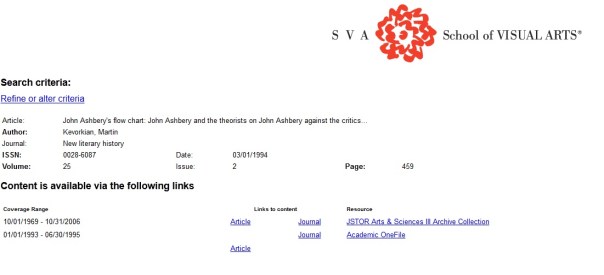 serial solutinos full text options
