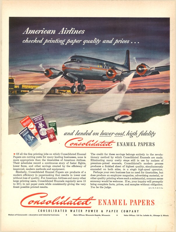Fortune Magazine, March 1950. Consolidated Enamel Papers.