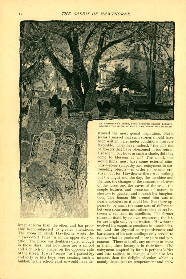 The Salem of Hawthorne