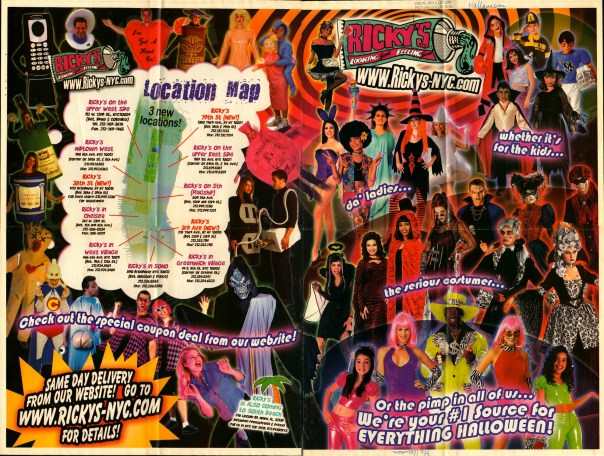 Ricky's Poster Advertisement, 2003.