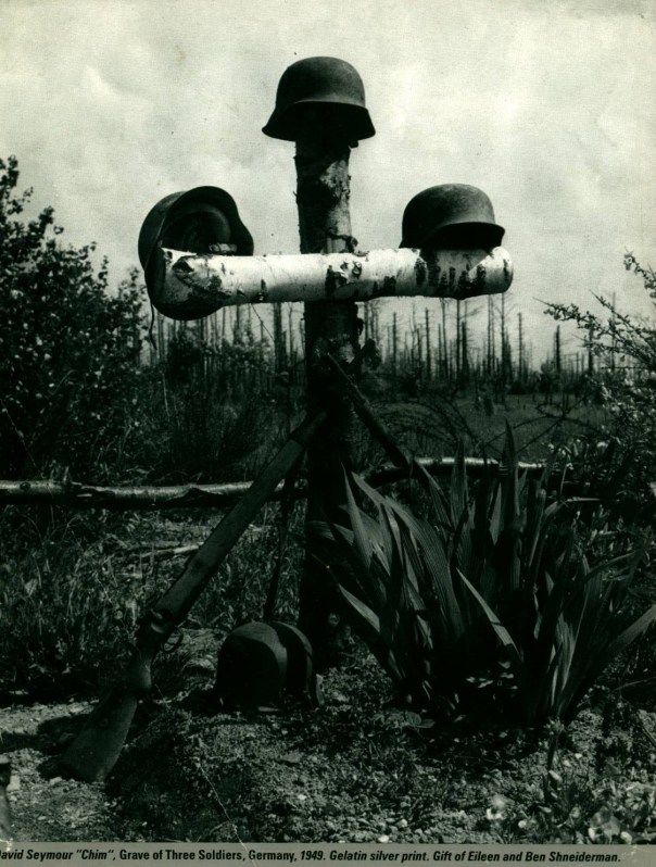 Grave of Three Soldiers, Germany, 1949.