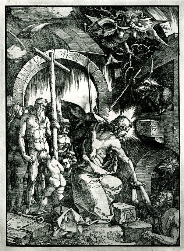 Dürer, the harrowing of hell, 1512