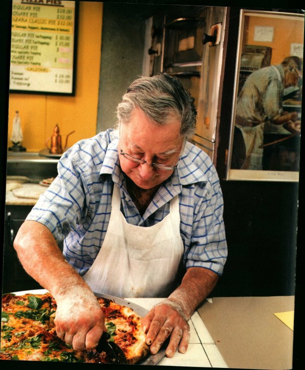 9 (back cover, Di Fara Pizza, Domenico DeMarco)