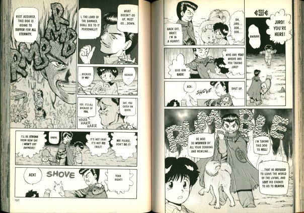 YuYu Hakusho by Yoshihiro Togashi.