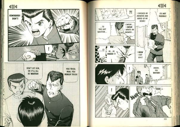 YuYu Hakusho by Yoshihiro Togashi.