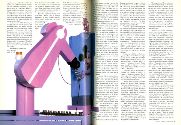 Air Brush Robot Airbrush Action. January-February 1990.