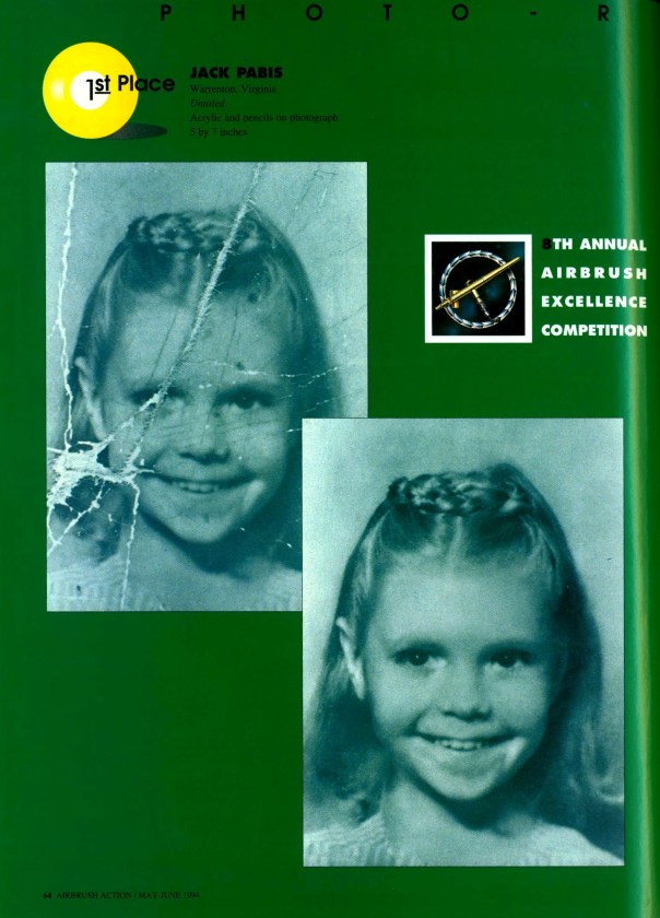Photo Retouching Airbrush Action. May-June 1994.