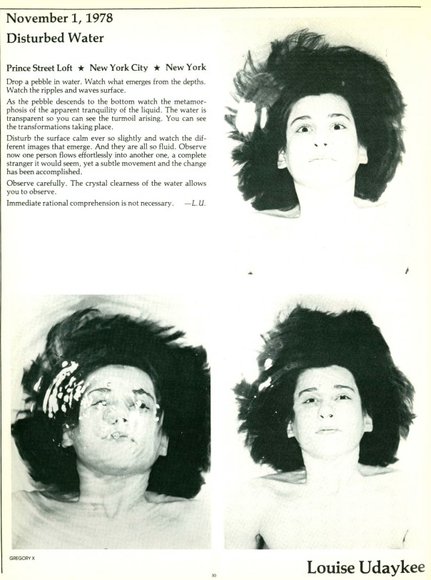 "Disturbed Water" by Louise Udaykee