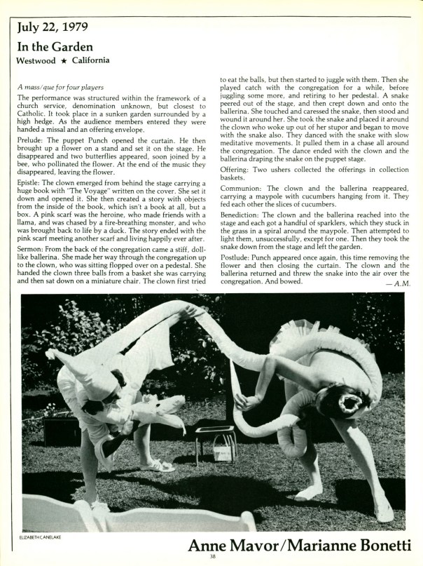 "In the Garden" by Anne Mavor and Marianne Bonetti