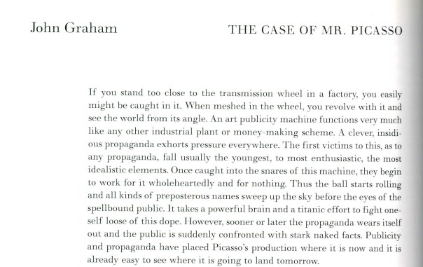John Graham, The Case of Mr. Picasso (Issue #3)
